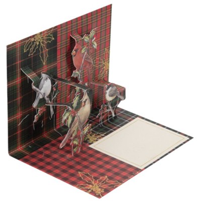 Heaven and Nature Sing Cardinal, Pop Up Cards, Box of 8